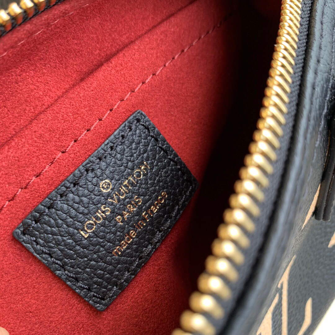 LV M81457 Louis Vuitton Nano Speedy Bag Black