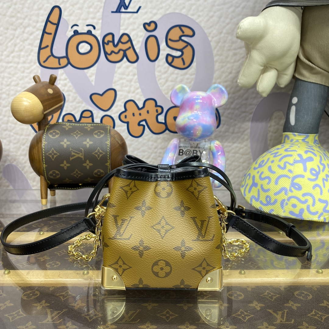 LV M82885 Louis Vuitton Noe Purse Handbag Yellow