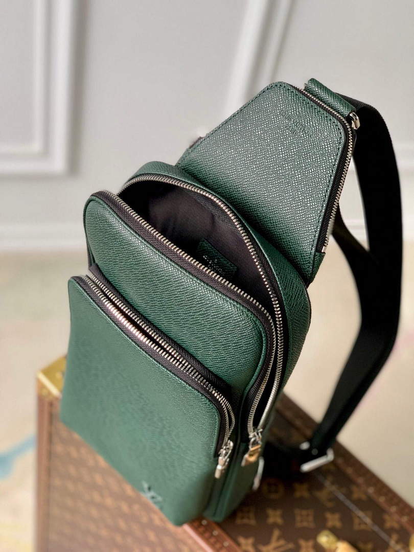 LV M30860 Louis Vuitton Avenue Sling Bag Green