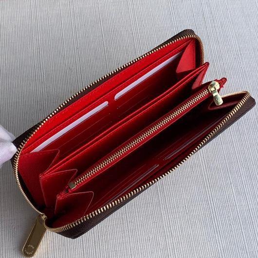 LV N60403 Louis Vuitton Zippy Wallet Brown