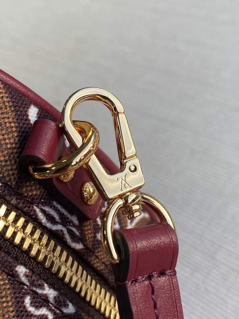LV M57205 Louis Vuitton Since 1854 Deauville Mini Bag M57168 Wine Red