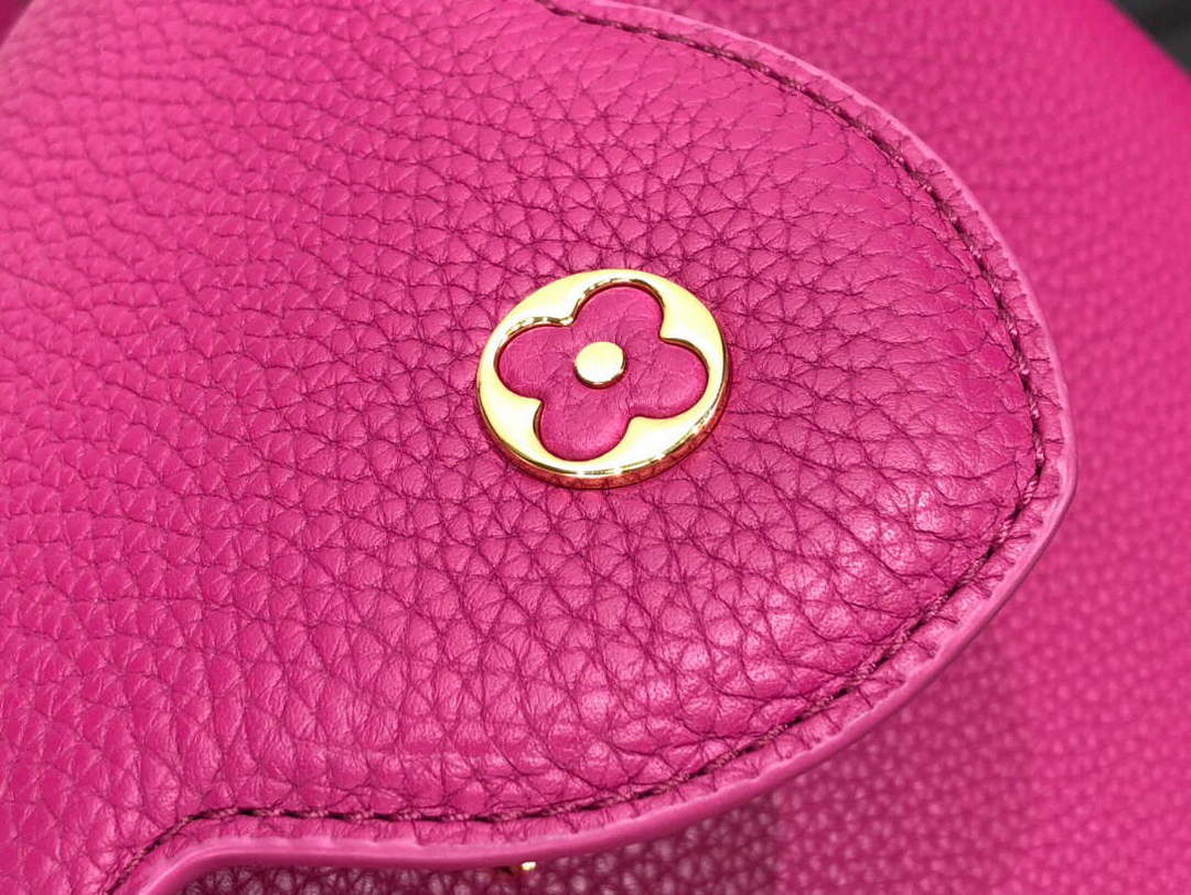 LV M59066 Louis Vuitton Capucines BB Handbag Deep Rose