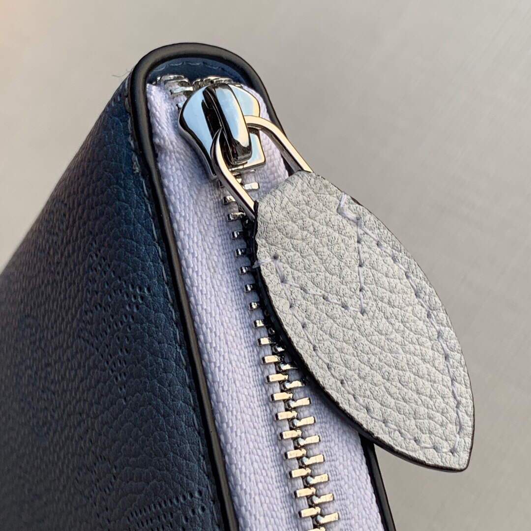 LV M80494 Louis Vuitton Zippy Wallet Gradient Blue
