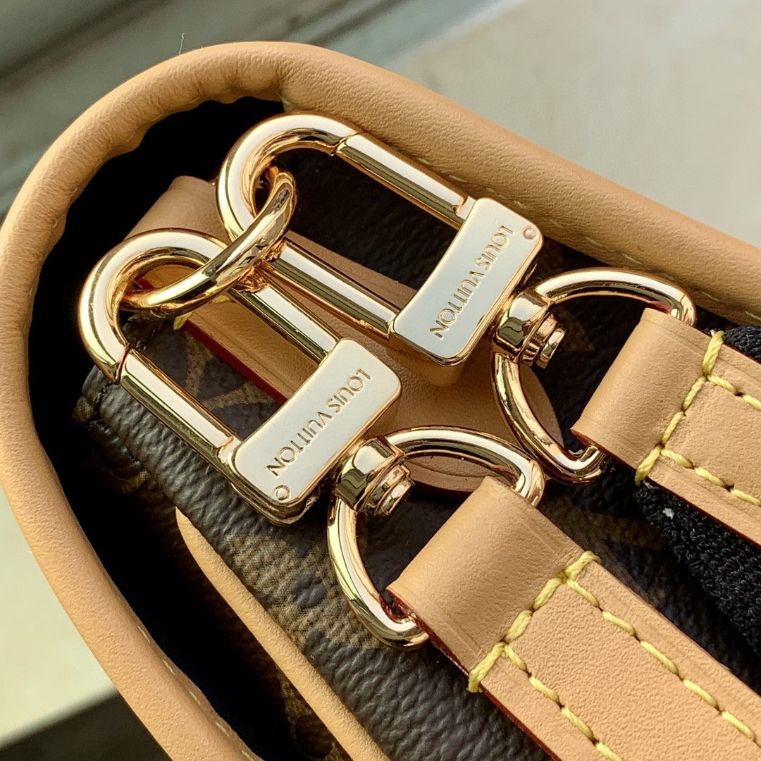 LV M46049 Louis Vuitton Diane Monogram M45985 Bag Black