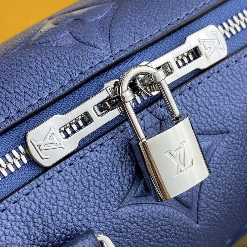 LV M58953 Louis Vuitton Speedy Bandouli��re 20 Bag Blue