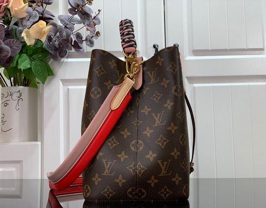 LV M44022 Louis Vuitton M45497 NONO Shoulder Bag Pink