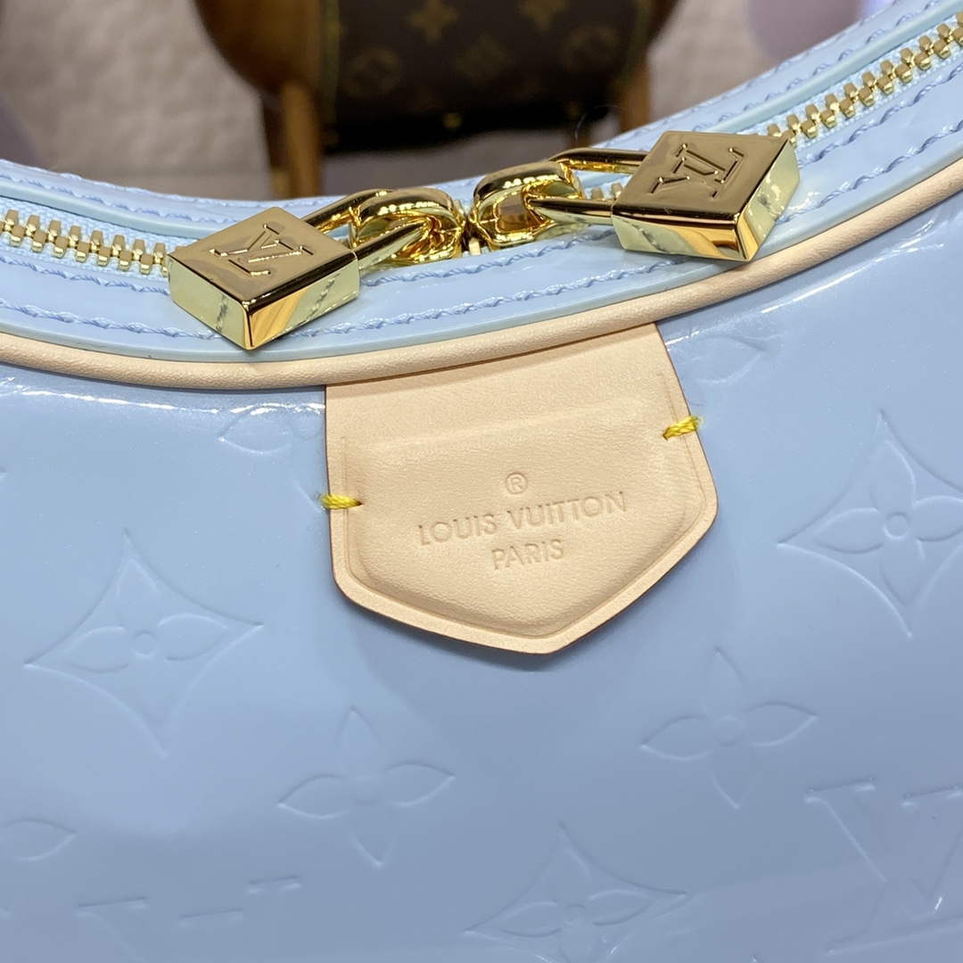 LV M24021 Louis Vuitton Croissant PM Bag Sky Blue