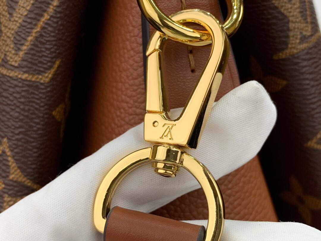 LV M44903 Louis Vuitton Soufflot MM Bag M44817 Monogram Canvas Brown