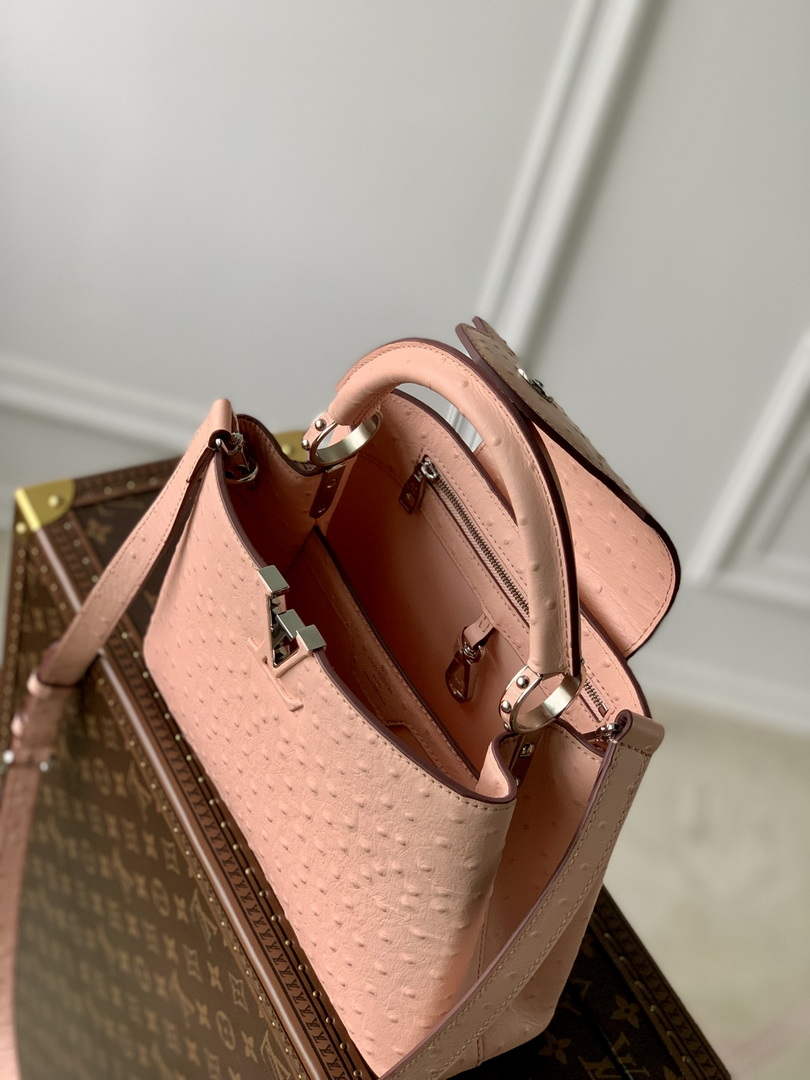 LV N81523 Louis Vuitton Capucines BB Handbag Pink
