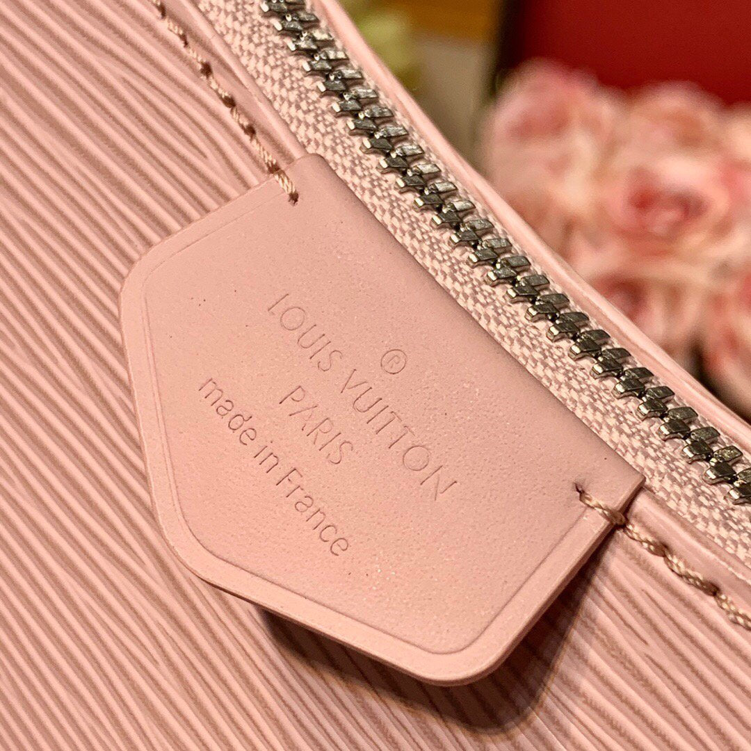 LV M80483 Louis Vuitton Easy Pouch On Strap M80480 Bag Pink