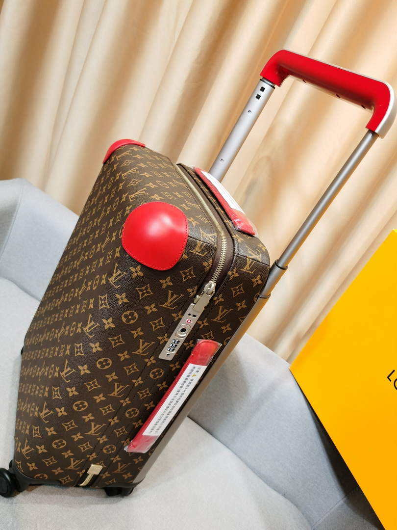 LV M23203 Louis Vuitton Horizon 55 Monogram canvas M23202 Red