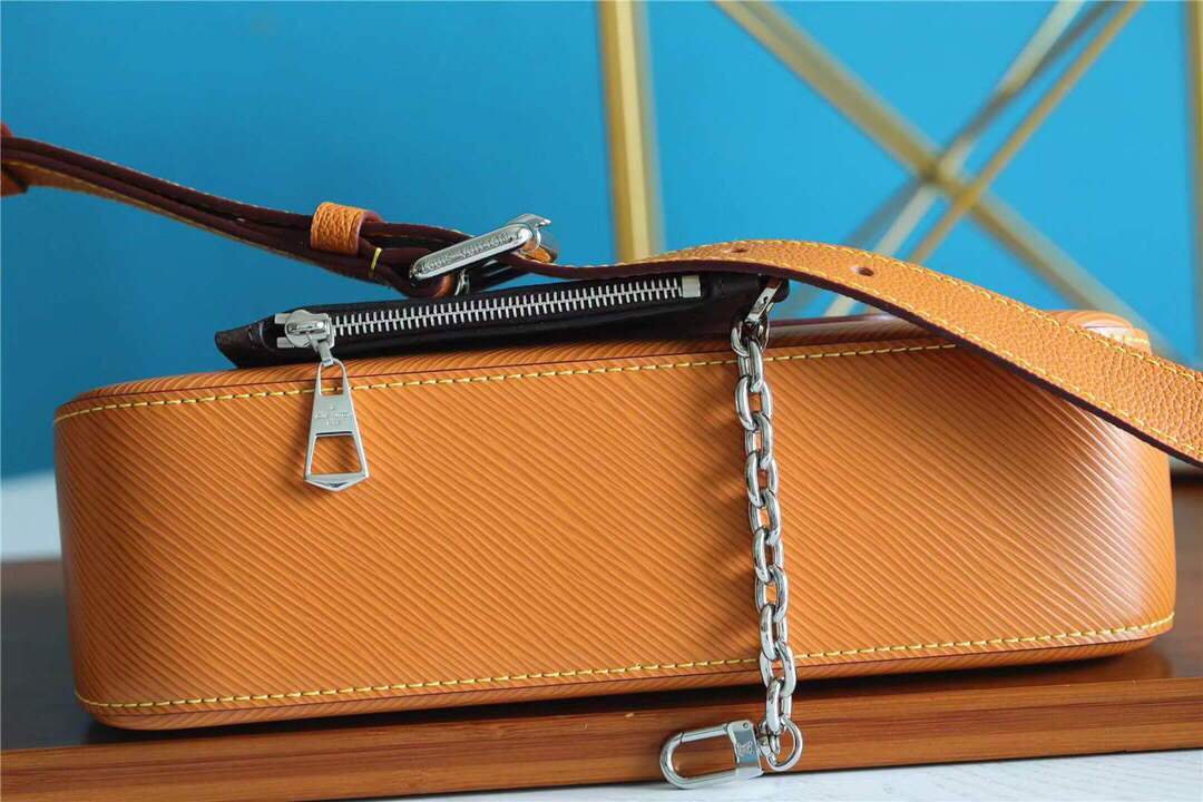 LV M80794 Louis Vuitton Marelle Epi Handbag M80689 M80688 Honey Gold