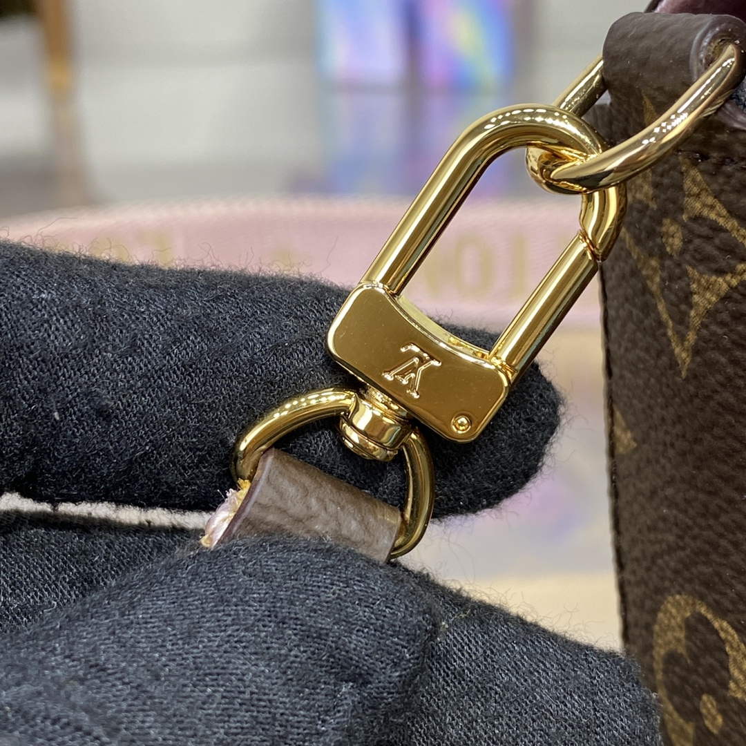 LV M80091 Louis Vuitton F��licie Strap   Go Bag Pink