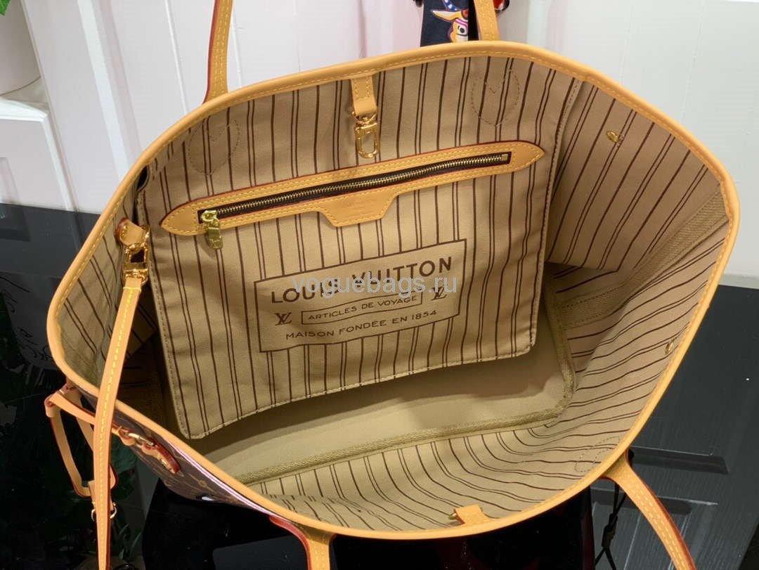 LV M57452 Louis Vuitton Game On Neverfull MM Monogram Canvas