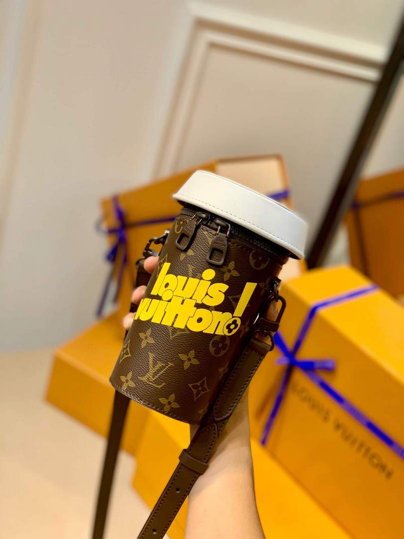 LV M80812 Louis Vuitton Coffee Cup Bag Yellow