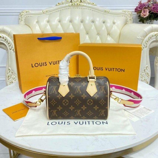 Louis Vuitton Monogram Speedy Bandouliere 20 M45948 Fuchsia