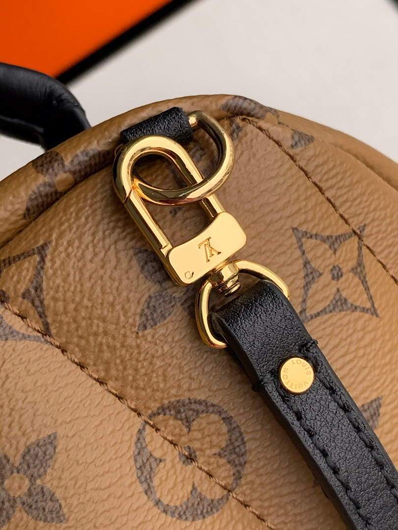 LV M44872 Louis Vuitton Palm Springs MINI Monogram Reverse Canvas Bag