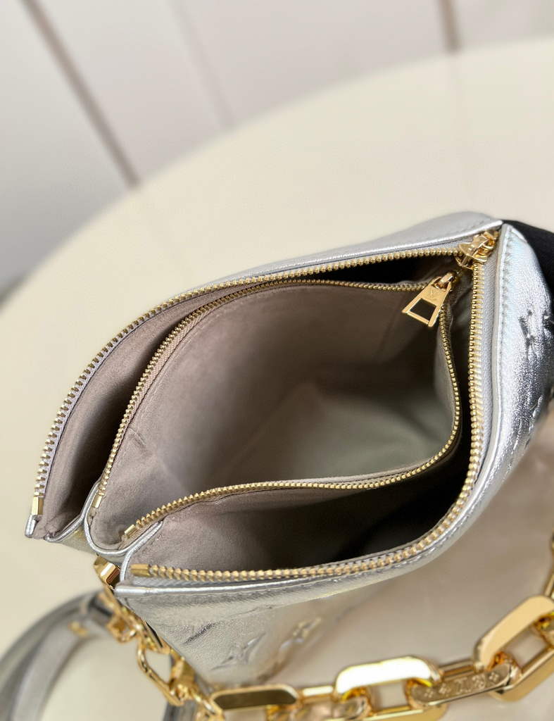 Louis Vuitton M20567 Coussin BB Shoulder LV M59396 bag Silver