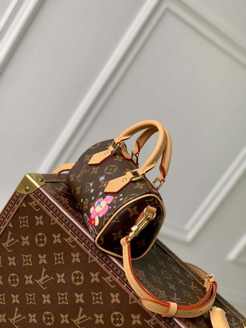 LV M82624 Louis Vuitton Nano Speedy Bag Pink
