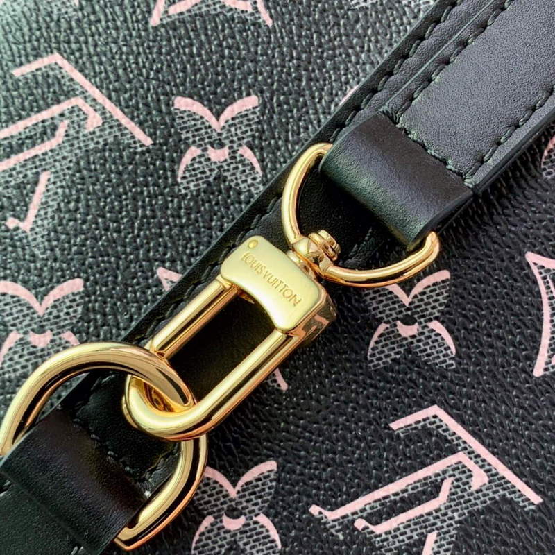 LV M20852 Louis Vuitton Speedy Bandouliere 25 Handbag Black
