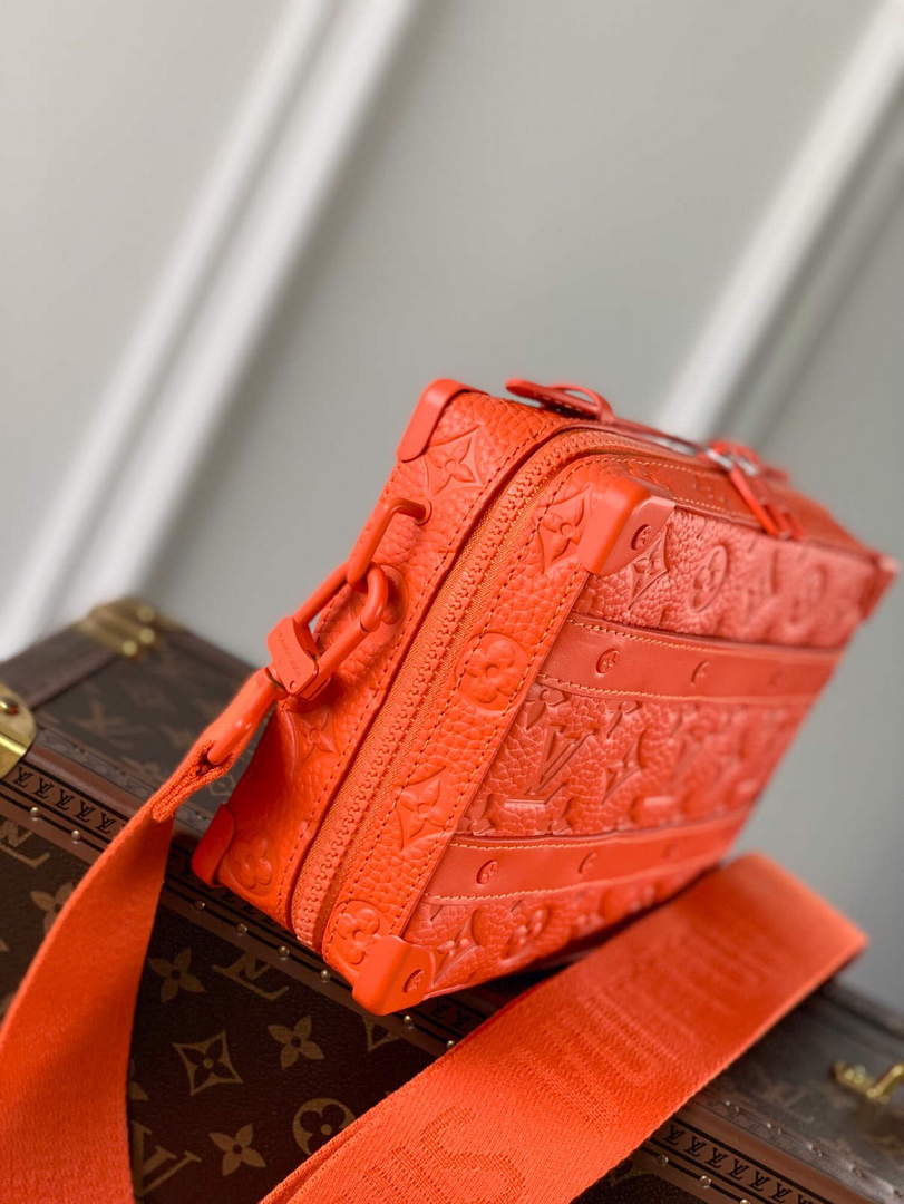 LV M20956 Louis Vuitton Handle Soft Trunk Bag Orange
