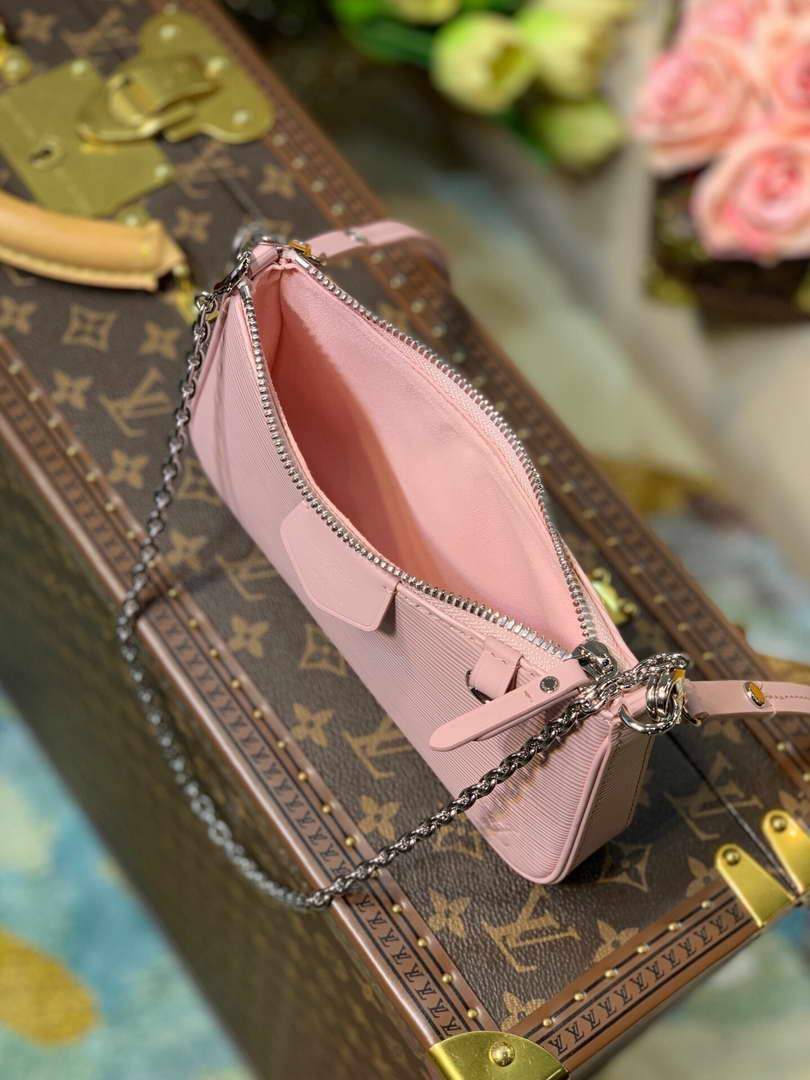 LV M80483 Louis Vuitton Easy Pouch On Strap M80480 Bag Pink