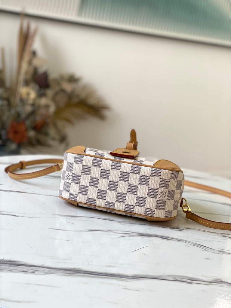 LV N50048 Louis Vuitton M45528 Deauville Mini Damier Azur