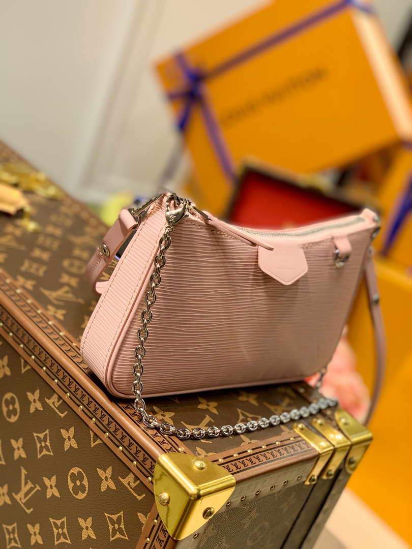 LV M80483 Louis Vuitton Easy Pouch On Strap M80480 Bag Pink