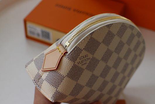 LV N60024 Louis Vuitton M47515 Cosmetic Pouch PM Damier Azur