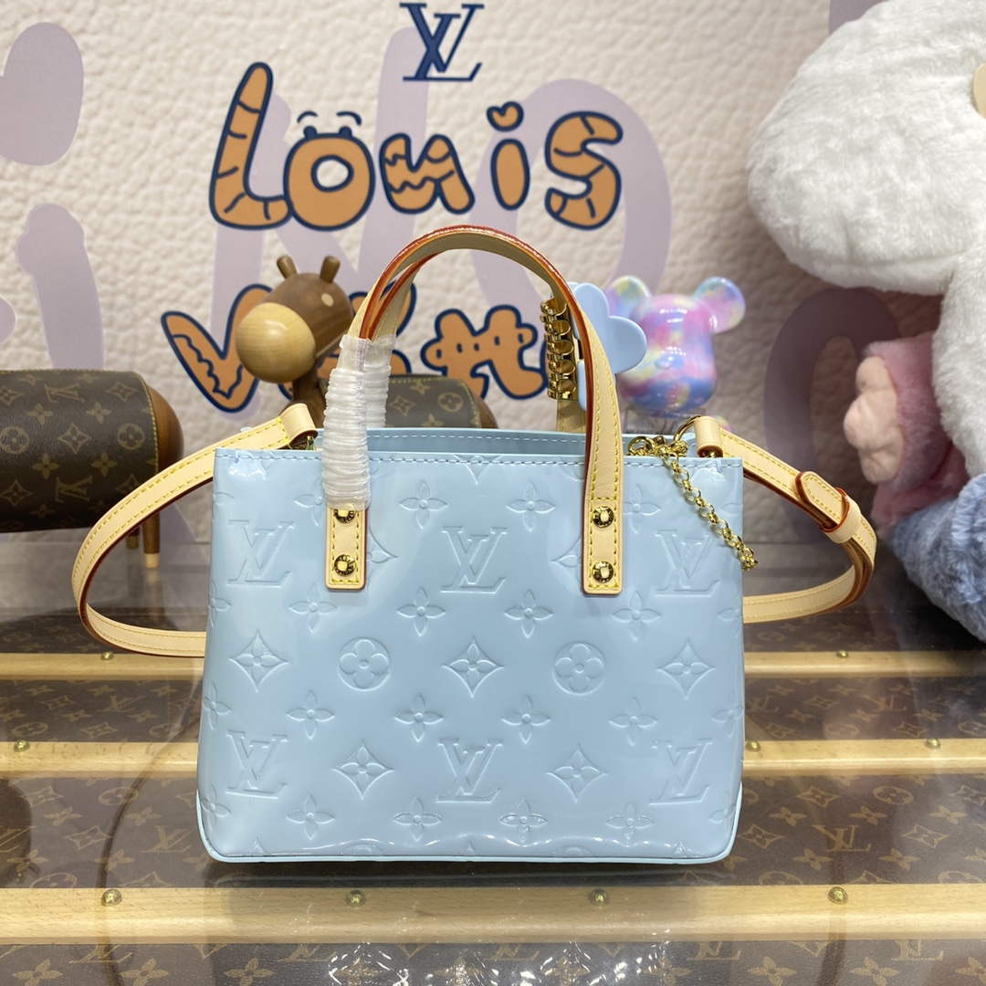 LV M24144 Louis Vuitton Reade PM Bag Sky Blue