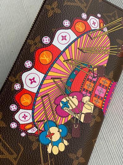 LV N69753 Louis Vuitton Zippy Wallet Brown