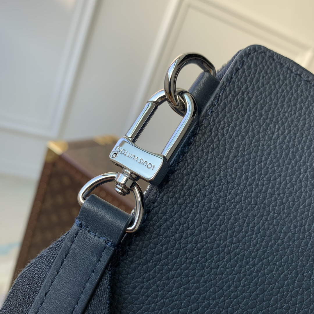 LV M57089 Louis Vuitton Phone Pouch Blue