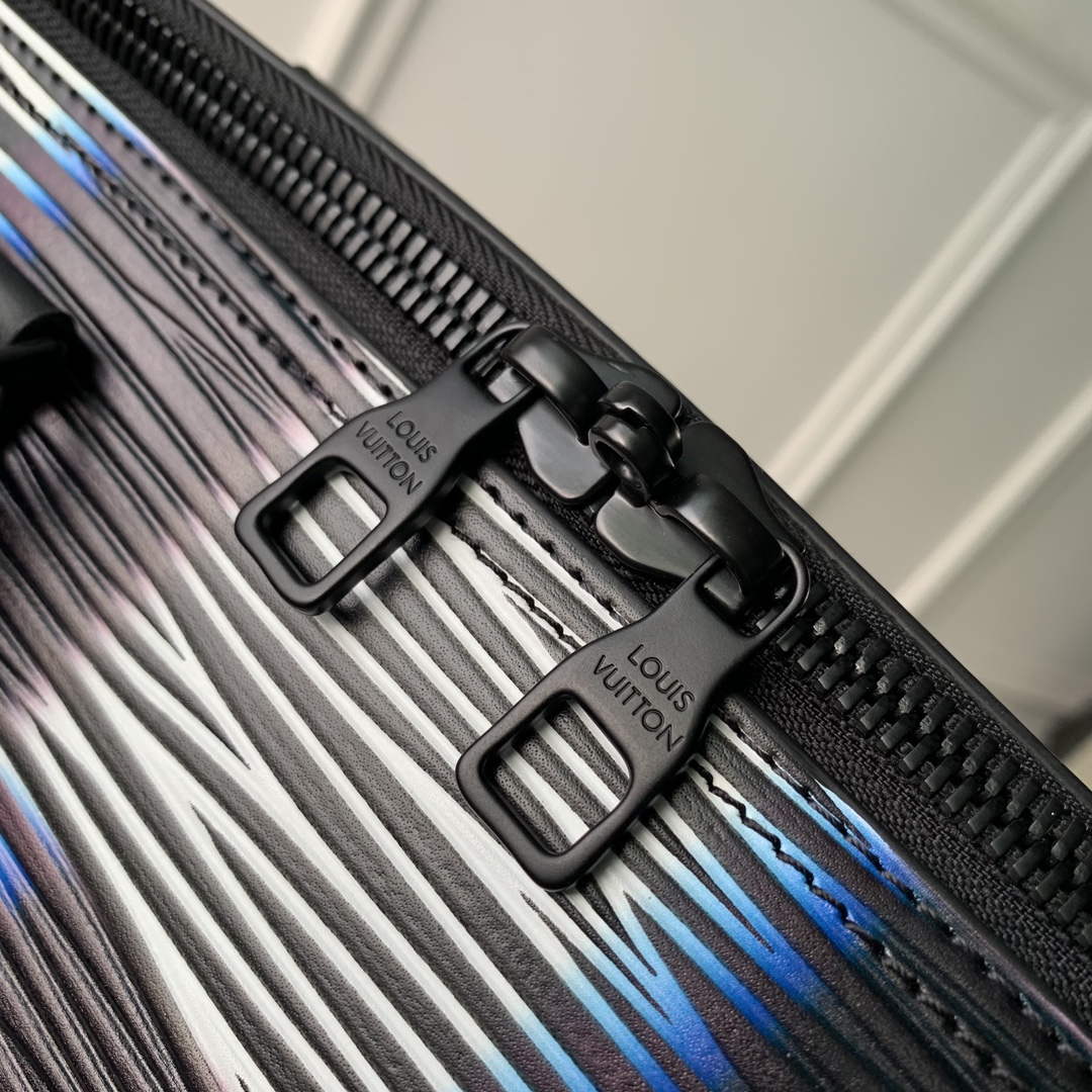 LV M23771 Louis Vuitton Keepall Bandouli��re 50 Bag Blue Moon