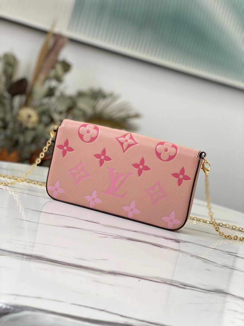 LV M80498 Louis Vuitton F��licie Pochette Bag Pink
