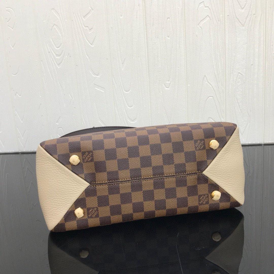 LV N41675 Louis Vuitton Brittany BB Tote Damier Ebene N44020 Beige