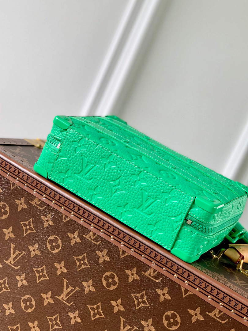 LV M20956 Louis Vuitton Handle Soft Trunk Bag Minty Green