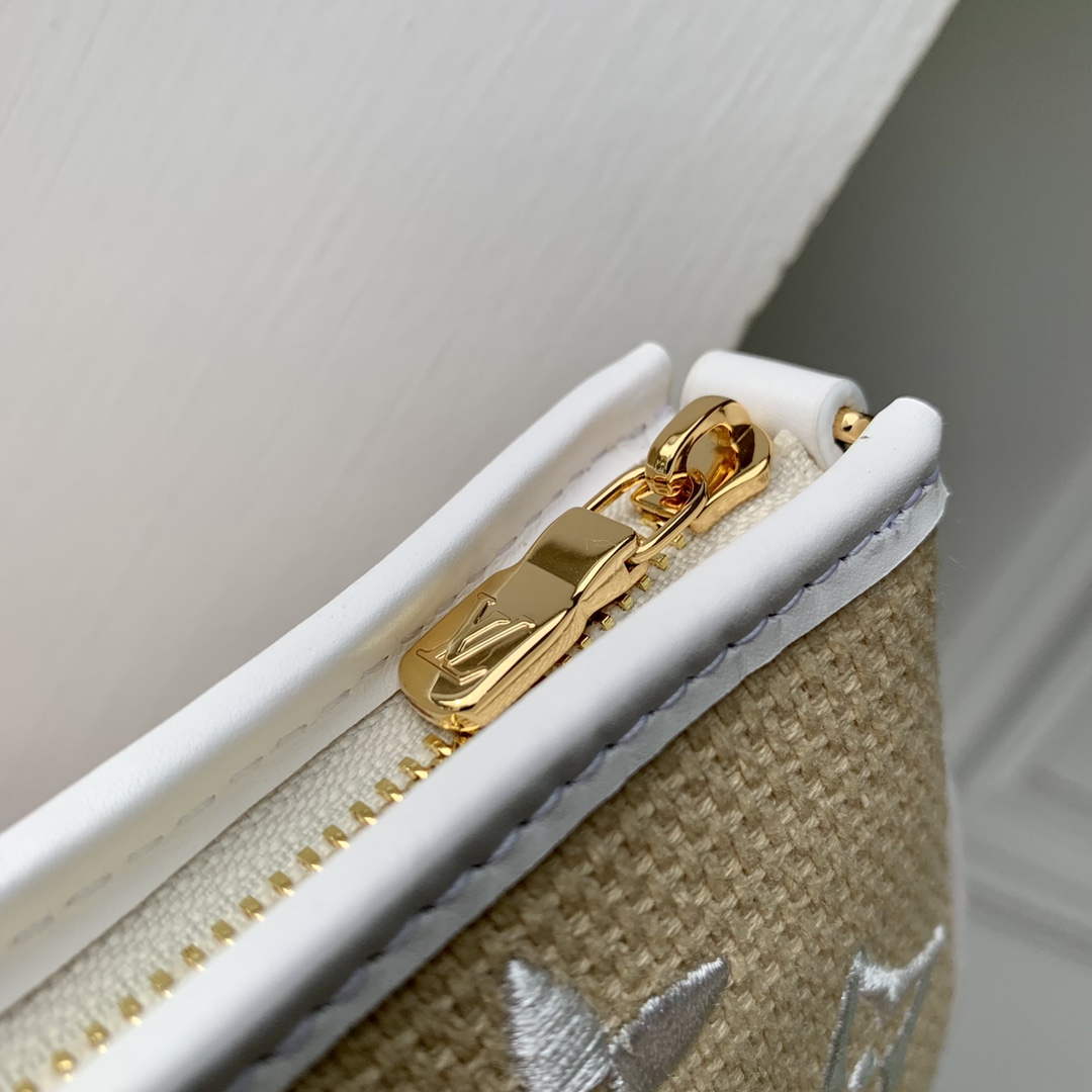 LV M82472 Louis Vuitton Mini Pochette Accessoires White