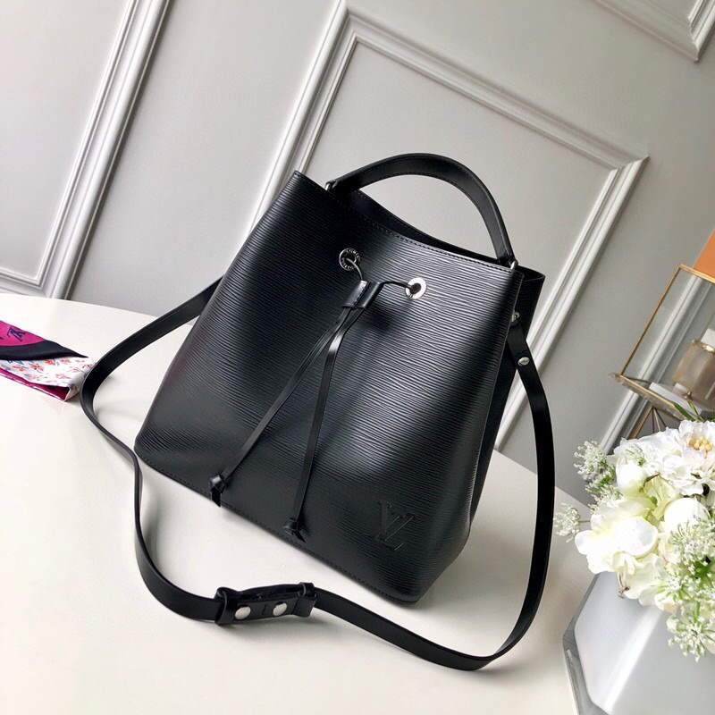 LV M54366 Louis Vuitton NONO MM Epi Bag Black