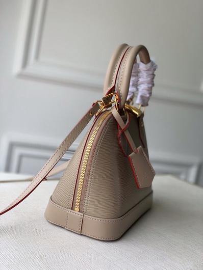 LV M40302 Louis Vuitton Alma BB Epi Leather N53151 Apricot