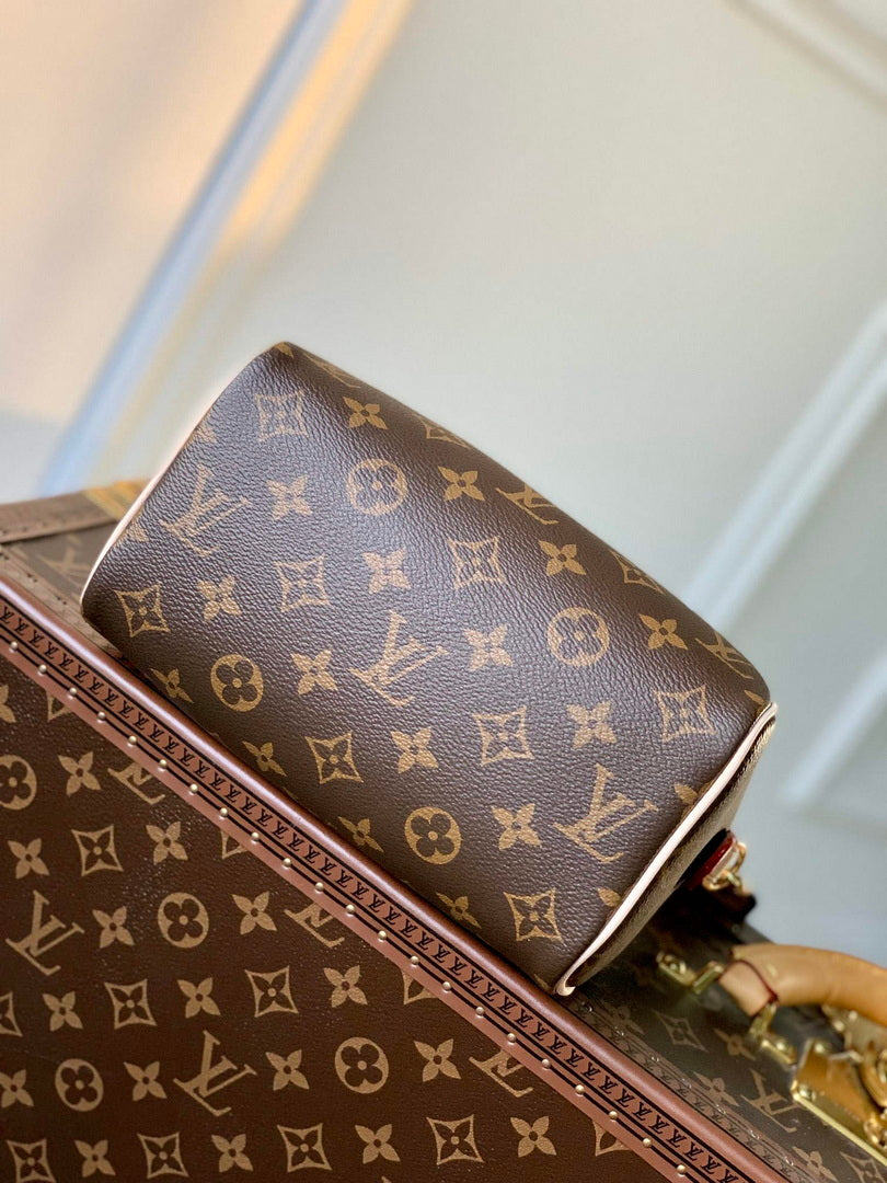LV M46234 Louis Vuitton Speedy Bandoulière 20 Black