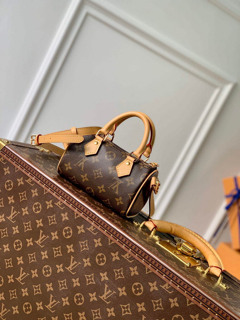 LV M81085 Louis Vuitton Nano Speedy Bag