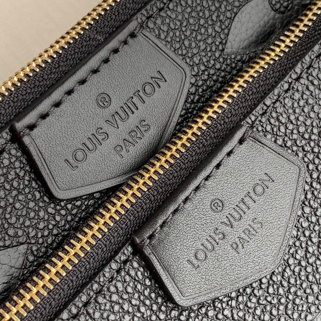 LV M80399 Louis Vuitton M80447 Multi Pochette Accessoires Bag Black