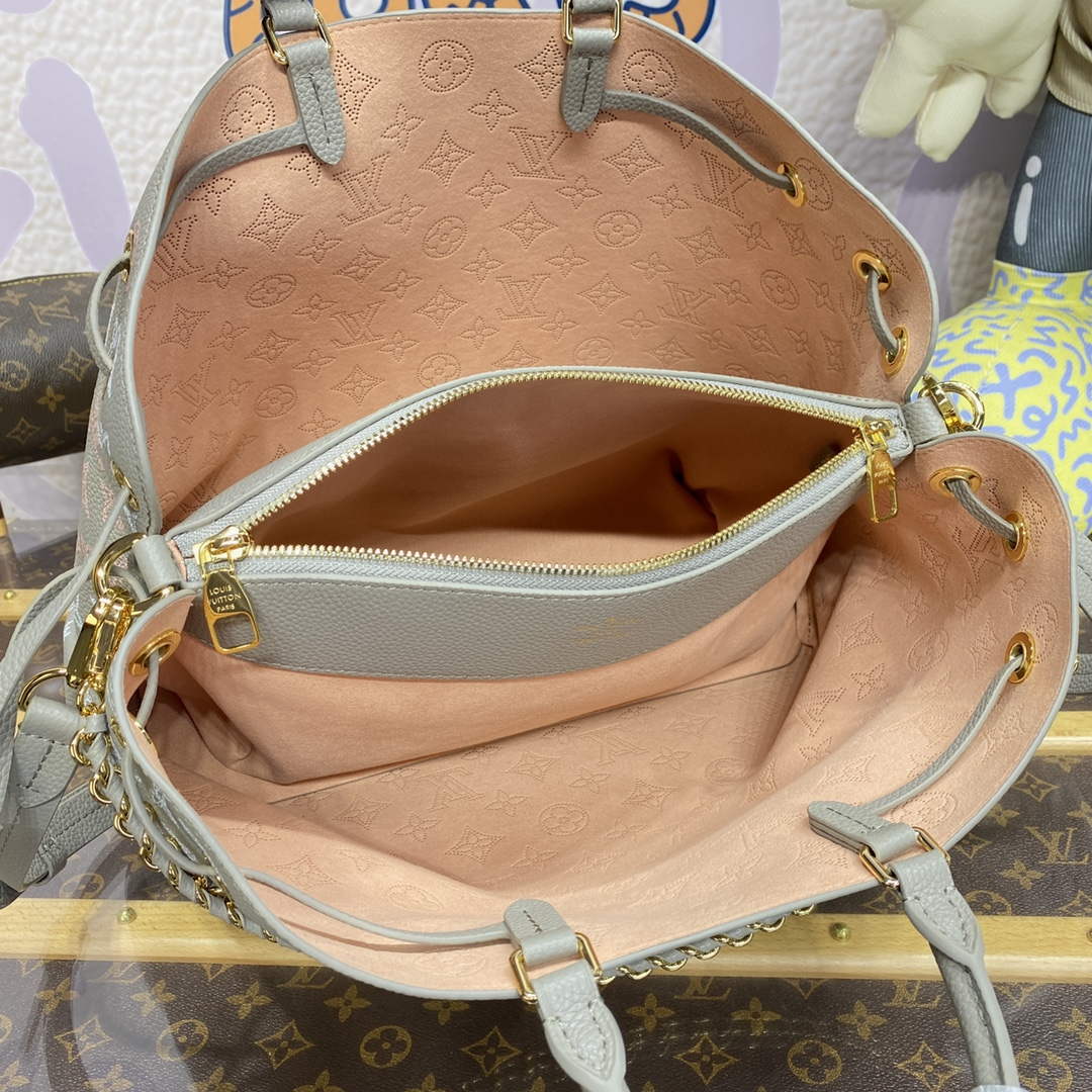 LV M23395 Louis Vuitton Bella Tote Bag Gray
