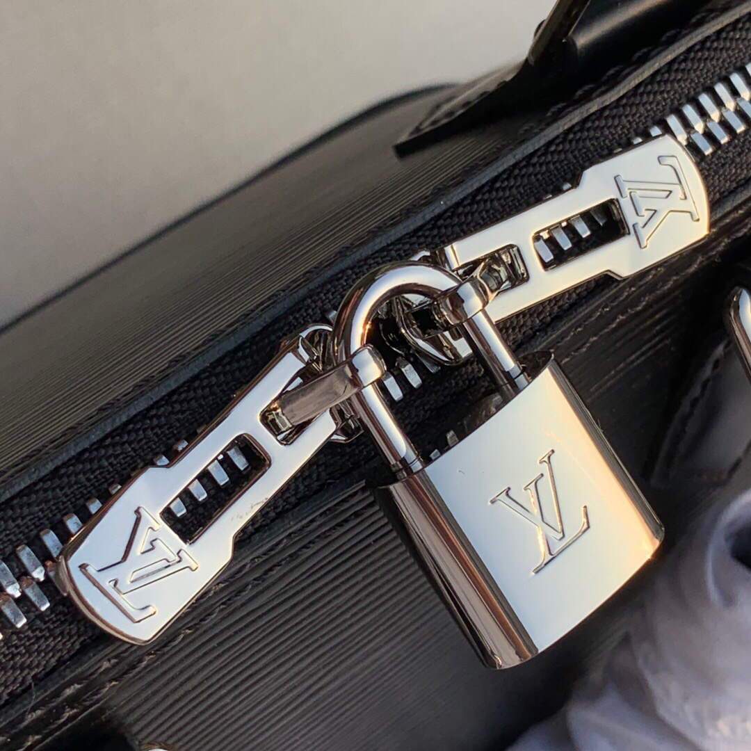 LV M57540 Louis Vuitton Alma BB Handbag Black