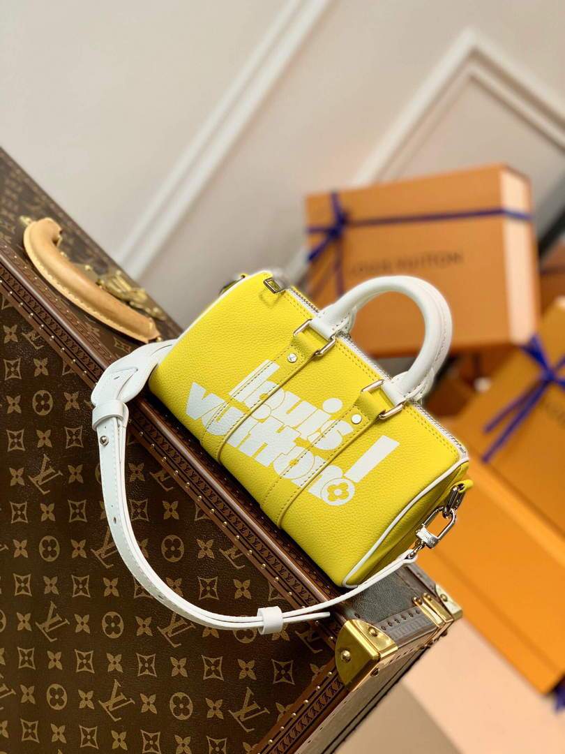 LV M80842 Louis Vuitton Keepall XS Bag Yellow