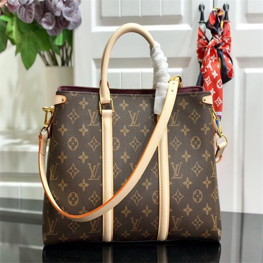 LV M44816 Louis Vuitton Soufflot MM M44815 Bag Monogram Canvas