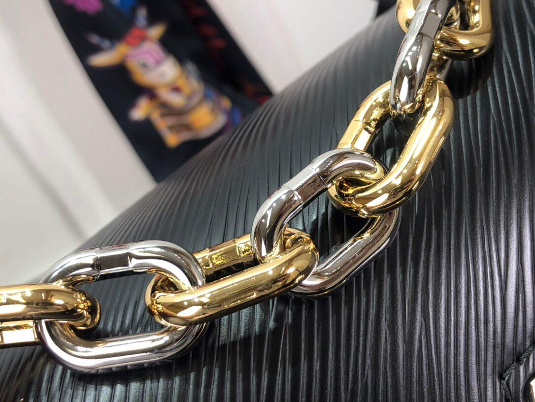 LV M59411 Louis Vuitton Twist MM Black