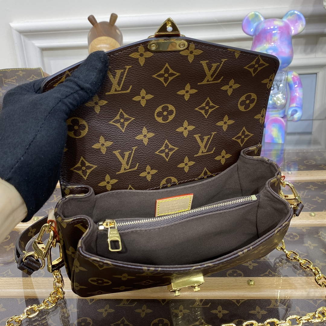 LV M46279 Louis Vuitton Pochette M��tis East West Bag Presbyopia