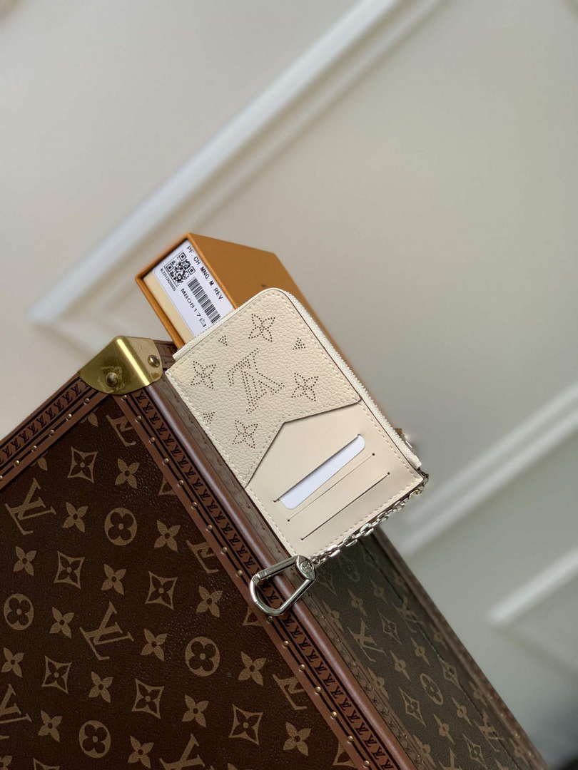 LV M81287 Louis Vuitton Card Holder Recto Verso Beige
