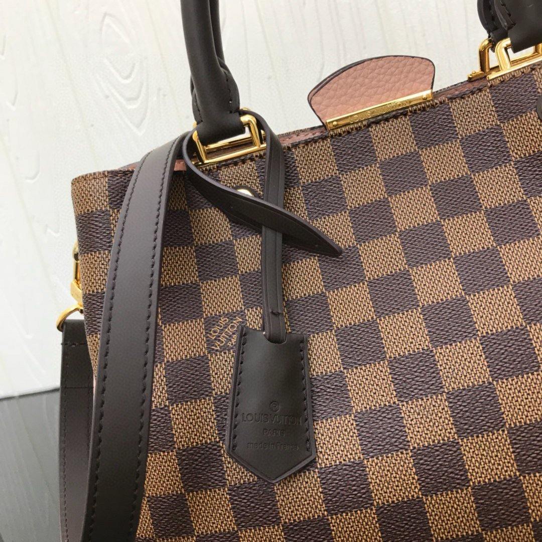 LV N41674 Louis Vuitton Brittany BB Tote Damier Ebene N41673 Pink
